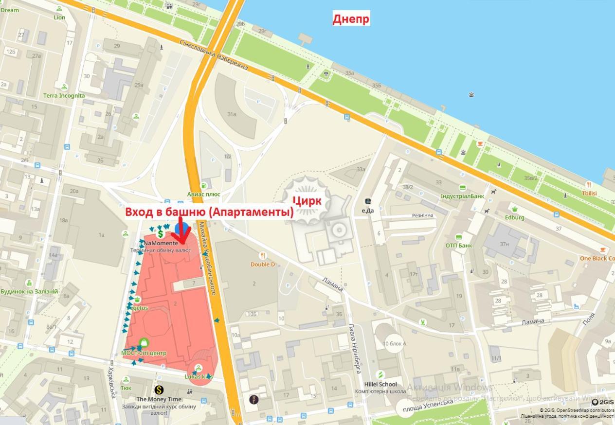 Doba In Ua Most-Sity Apartments Dnipro Eksteriør billede